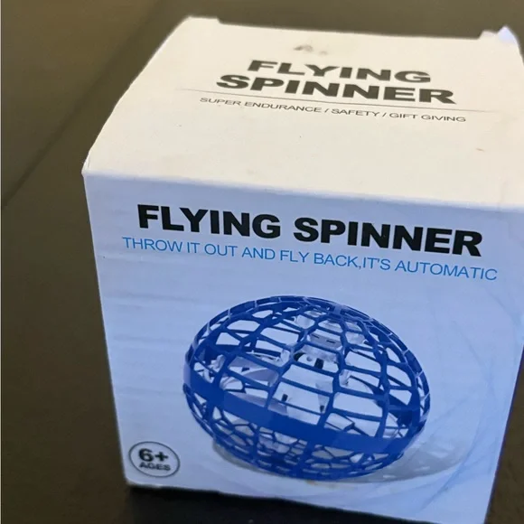 Colorful LED Flying Spinner - Picture 2 of 2